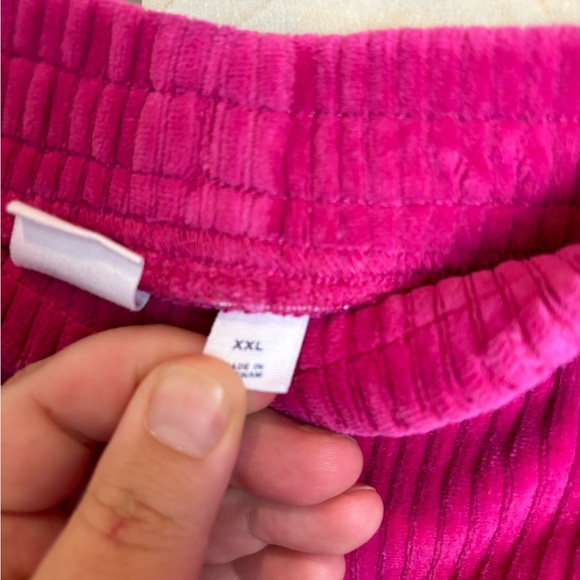 Gap Kids Pink Ribbed Two Piece Lounge Set Size XXL 14/16 - Picture 2 of 8